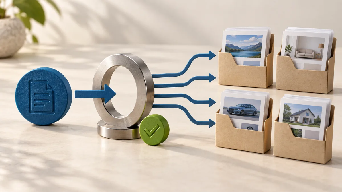 Illustration: How to manage website content with an AI agent