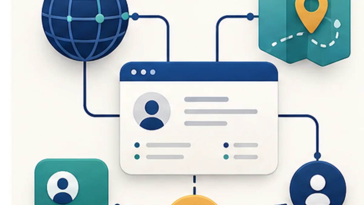 Illustration: Business online storefront beyond the website