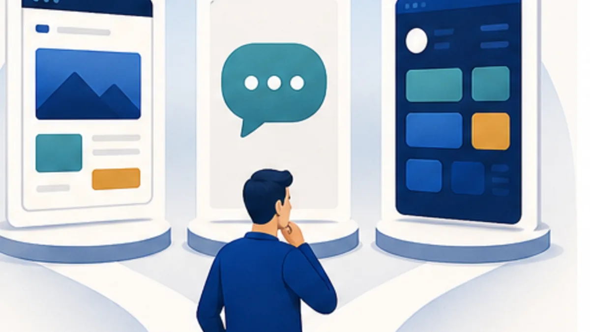 Illustration: Telegram bot, Mini App, or website?